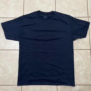 Champion Blank Tee Shirt (Navy)
